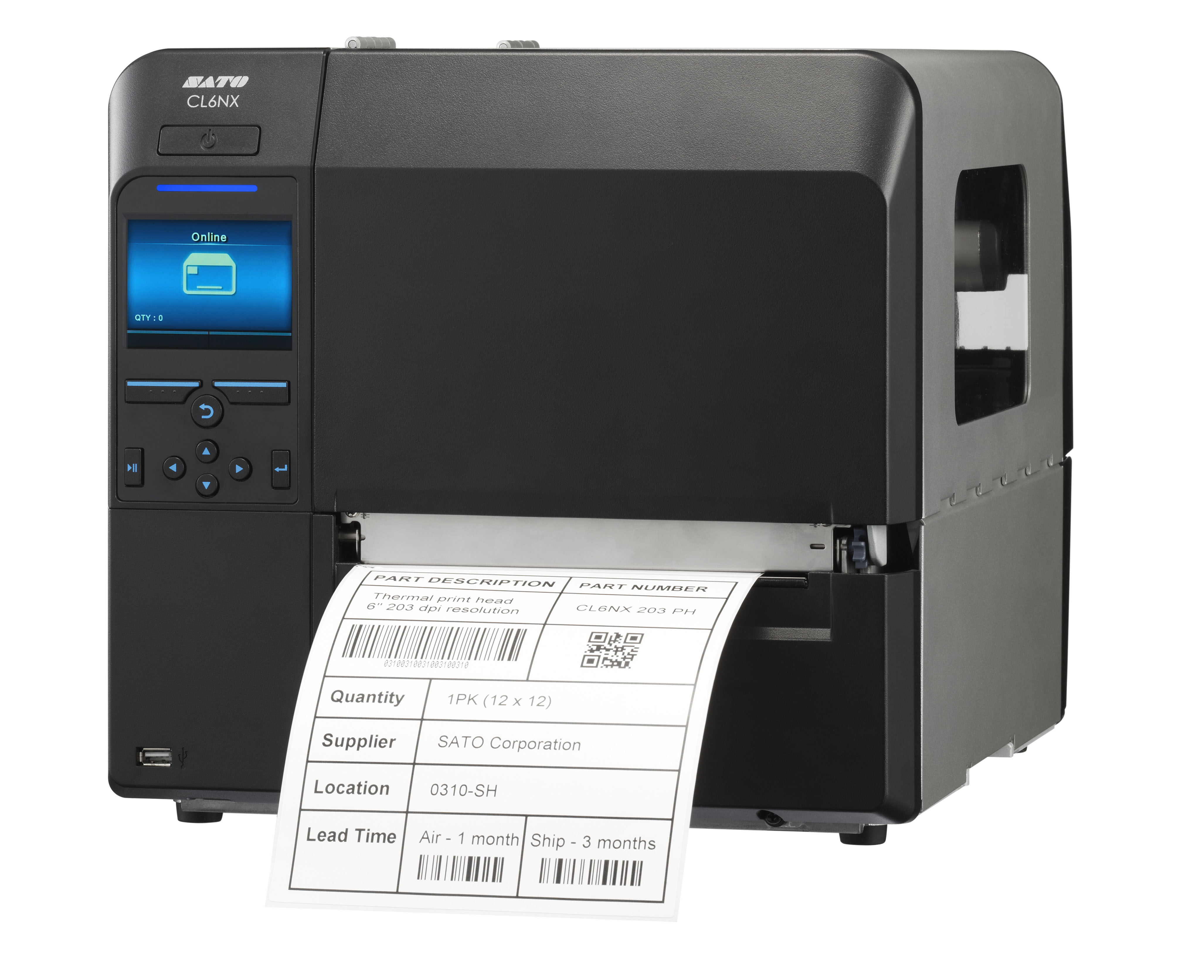 SATO CL6NX Universal Barcode Label Printer 6吋寬工業萬用型條碼標籤列印機